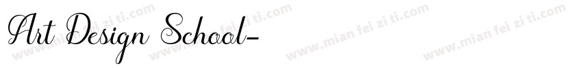 Art Design School字体转换